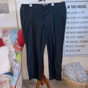NEW Lane Bryant Pants The Allie Sz 24 Navy